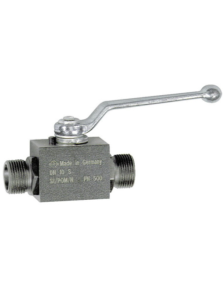 Zawór kulowy M20x1,5 hydrauliczny, PN500, DN8 | Hydraulika | Eshop Dopak | Wszystko dla Przemysłu