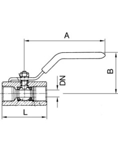 Zawór kulowy G3/8 ww Edelstahl | Hydraulika | Eshop Dopak | Wszystko dla Przemysłu 2