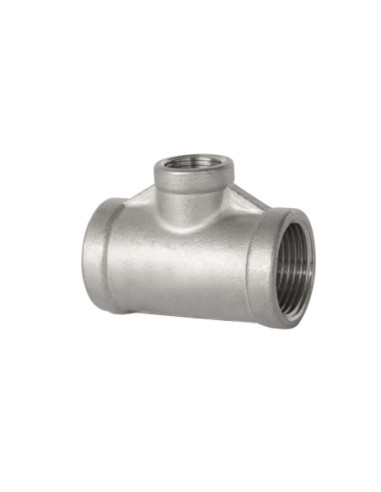 Trójnik nierdzewny redukcyjny gwintowany typu T WWW 2 x G 1 1/2 GW - G 1 GW, stal 316 | Hydraulika | Eshop Dopak | Wszystko dla 