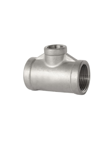 Trójnik nierdzewny redukcyjny gwintowany typu T WWW 2 x G 1 1/2 GW - G 1 GW, stal 316 | Hydraulika | Eshop Dopak | Wszystko dla 