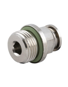 Złączka pneumatyczna wtykowa prosta do węża fi 8 mm, G 1/2 GZ, wysokotemperaturowa FKM | Pneumatyka | Eshop Dopak | Wszystko dla