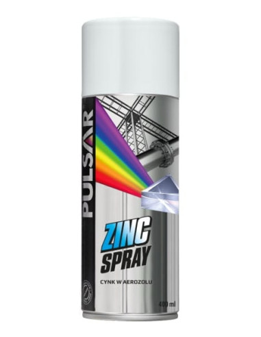 PULSAR Cynk w aerozolu 400ml | Chemia techniczna | Eshop Dopak