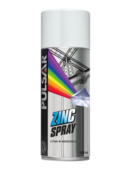 PULSAR Cynk w aerozolu 400ml | Chemia techniczna | Eshop Dopak