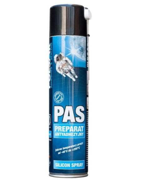 PAS PREPARAT ANTYADHEZYJNY SILIKONOWY (silikon spray) 600 ML, KAAPAS600, Pulsar | Chemia techniczna | Eshop Dopak