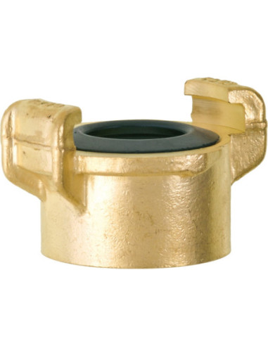 Złącze kłowe GEKA PLUS 40 mm Karasto, złącze z gwintem wewnętrznym G 1/4 GW, mosiądz
