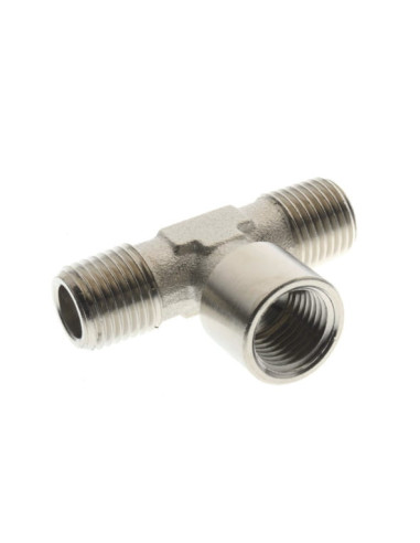 Trójnik gwintowany typu T ZWZ 2 x G 3/4 GZ - G 3/4 GW, mosiądz niklowany | Hydraulika | Eshop Dopak | Wszystko dla Przemysłu
