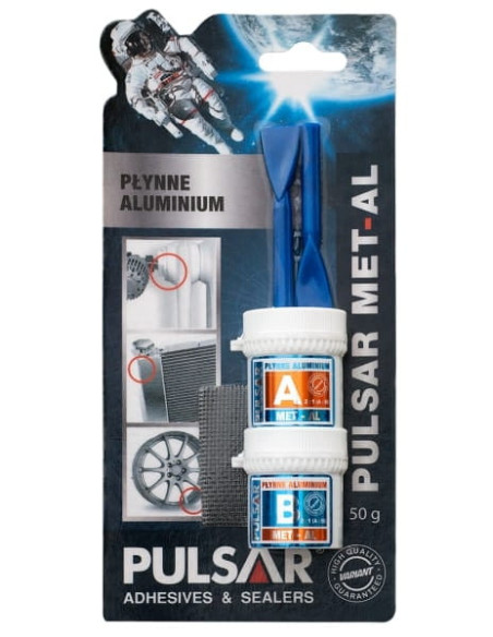 Pulsar Met-Al 50 G Kpl. A B Płynne Aluminium, Kpmetal50, Ondo | Chemia techniczna | Eshop Dopak