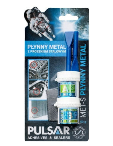 Pulsar Met-S  50 G Kpl. A B Płynny Metal, Kpmets50, Ondo | Chemia techniczna | Eshop Dopak