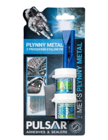 Pulsar Met-S  50 G Kpl. A B Płynny Metal, Kpmets50, Ondo | Chemia techniczna | Eshop Dopak