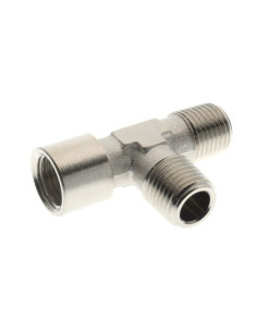Trójnik gwintowany typu T WZZ 2 x G 3/4 GZ - G 3/4 GW, mosiądz niklowany | Hydraulika | Eshop Dopak | Wszystko dla Przemysłu