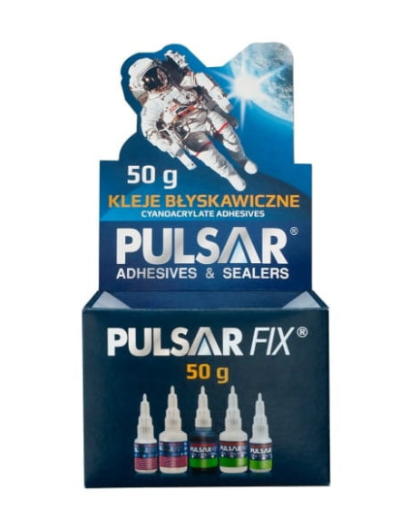 Pulsar Fix-80  50 G  Czarny Klej  Ca B. Gęsty, Kaf8050, Ondo | Chemia techniczna | Eshop Dopak