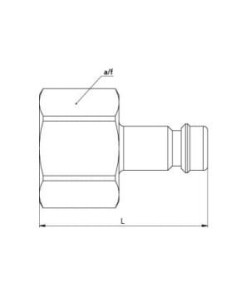 Wtyk DN6, GW1/4" ISO 6150 C | Przewody i Złącza | Eshop Dopak | Wszystko dla Przemysłu 2