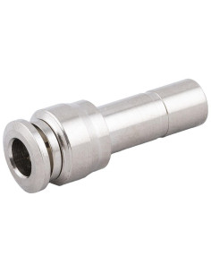 Redukcja do złączki wtykowej pneumatycznej wtyk 6 mm pod wąż fi 4 mm, mosiądz niklowany | Pneumatyka | Eshop Dopak | Wszystko dl