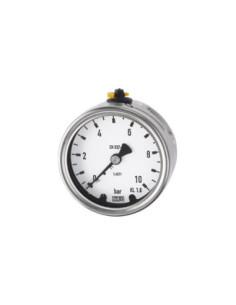 Wakuometr ze stali CrNi G1/4A, 63mm, -1/0bar, ES | Przyrządy Pomiarowe | Eshop Dopak | Wszystko dla Przemysłu