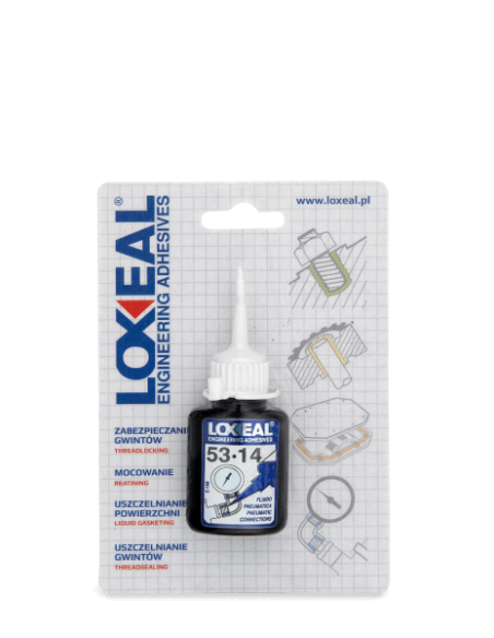 LOXEAL KLEJ ANAEROBOWY 53-14 10 ML, klej do gwintów | Chemia techniczna | Eshop Dopak
