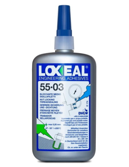 LOXEAL KLEJ ANAEROBOWY 55-03 250 ML, klej do gwintów | Chemia techniczna | Eshop Dopak