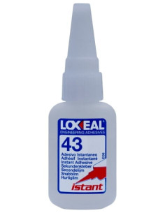 LOXEAL KLEJ CYJANOAKRYLOWY 43  20 G | Chemia techniczna | Eshop Dopak