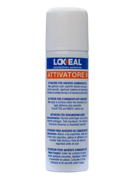 Loxeal Aktywator 9 Do Klejów Cyjanoakrylowych 200 Ml Spray | Chemia techniczna | Eshop Dopak