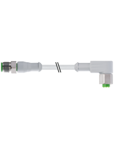 M12 St.ger. na M12 V4A F&B 7014-40121-2140150 | Przewody i Złącza | Eshop Dopak | Wszystko dla Przemysłu