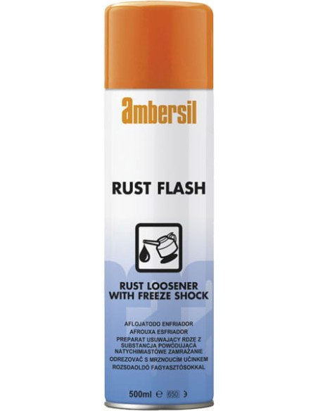 Rust Flash, 31578, 500 ml, Ambersil,  środek penetrujący, odrdzewiacz | Chemia techniczna | Eshop Dopak