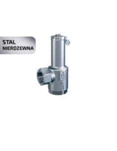Kątowy zawór upustowy do pary, s.nierdz G3/4" Reg 0,5-2,5 bar | Pneumatyka | Eshop Dopak | Wszystko dla Przemysłu