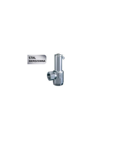 Kątowy zawór upustowy do pary s.nierdz G1 1/4" Reg 2-12 bar | Pneumatyka | Eshop Dopak | Wszystko dla Przemysłu