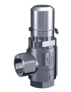 Kątowy zawór upustowy do pary s.nierdz G3/4" Reg 1,2-3 bar | Pneumatyka | Eshop Dopak | Wszystko dla Przemysłu
