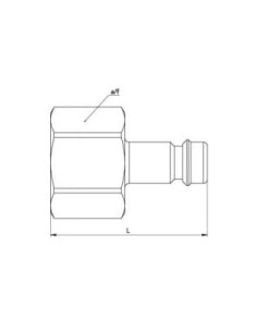Wtyk DN6, GW1/4" ISO 6150 C | Przewody i Złącza | Eshop Dopak | Wszystko dla Przemysłu 2