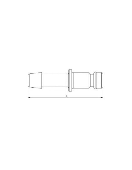 Wtyk DN6, pod wąż 10 ISO 6150 C | Przewody i Złącza | Eshop Dopak | Wszystko dla Przemysłu