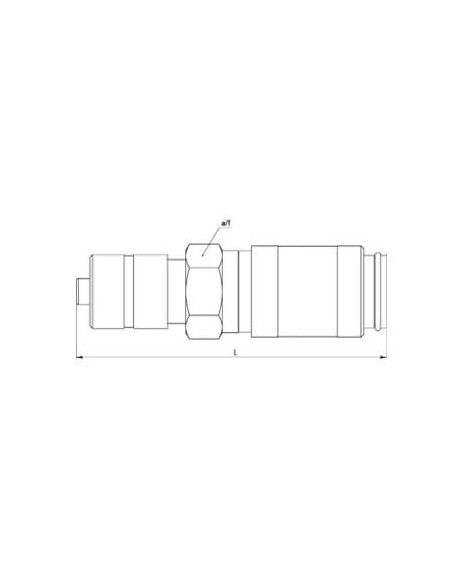 Szybkozłącze łamane DN8 pod wąż 8x12, ISO 6150 C | Przewody i Złącza | Eshop Dopak | Wszystko dla Przemysłu