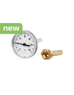 Termometr bimetaliczny fi 63mm 0-60°C, G1/2, l40mm | Przyrządy Pomiarowe | Eshop Dopak | Wszystko dla Przemysłu