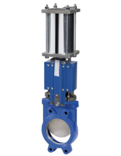 Zasuwa nożowa DN50 z nap. pneum. GG25/ 304 /NBR | Hydraulika | Eshop Dopak | Wszystko dla Przemysłu
