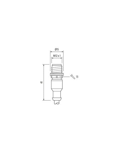 M12 męski 0° LED / M12 żeński 90° 7356-40132-6540300 | Przewody i Złącza | Eshop Dopak | Wszystko dla Przemysłu