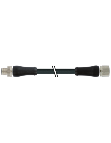 Konektor M12 Power L-cod męski 0° - M12 żeński 0° 7000-P4241-P040100 | Przewody i Złącza | Eshop Dopak | Wszystko dla Przemysłu