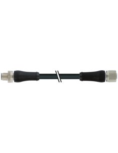 Konektor M12 Power L-cod męski 0° / żeński 0° 7000-P4241-P040150 | Przewody i Złącza | Eshop Dopak | Wszystko dla Przemysłu
