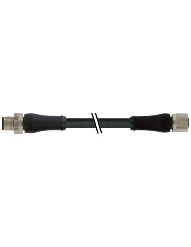 M12 Power kod L. 4pol. męski 0° / żeński 0° 7000-P4141-P070200 | Przewody i Złącza | Eshop Dopak | Wszystko dla Przemysłu