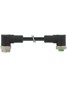 Konektor Mini 7/8" męski 90° / żeński 90° 7700-A4A31-UMC0500 | Przewody i Złącza | Eshop Dopak | Wszystko dla Przemysłu