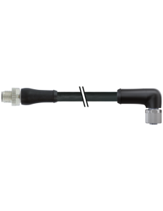 Złącze M12 Power L-kodowane 5-biegunowe męskie 0° / żeńskie 90° 7000-P4251-P040100 | Przewody i Złącza | Eshop Dopak | Wszystko 