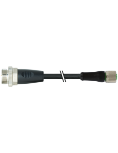 M12 Power L-kodowany żeński 0° / 7/8" męski 0° 7000-P4541-P040150 | Przewody i Złącza | Eshop Dopak | Wszystko dla Przemysłu