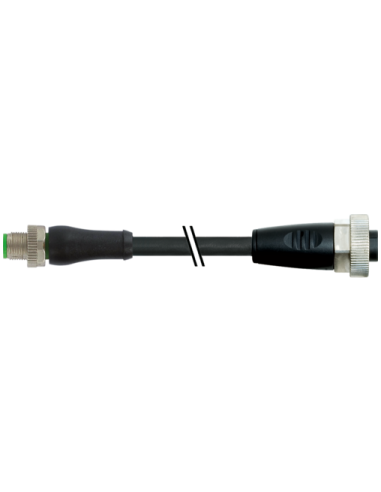 Konektor M12 L-kod męski prosty - Konektor 7/8" żeński, prosty 7000-P4501-P040500 | Przewody i Złącza | Eshop Dopak | Wszystko d