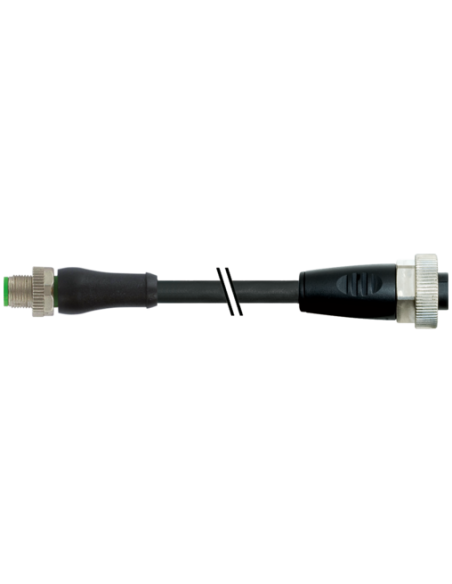 Konektor M12 L-kod męski prosty - Konektor 7/8" żeński, prosty 7000-P4501-P040500 | Przewody i Złącza | Eshop Dopak | Wszystko d
