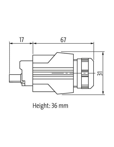 Przewód połączeniowy Push Pull Power 7356-99641-P390030 | Przewody i Złącza | Eshop Dopak | Wszystko dla Przemysłu