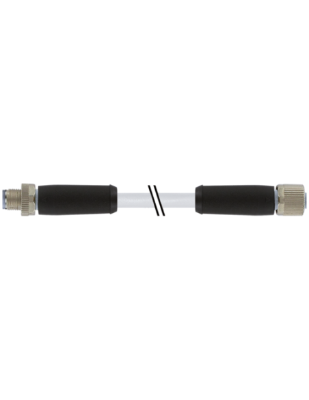 Złącze M12 Power L-coded 5-biegunowe męskie 0° / żeńskie 0° 7000-P4241-P395000 | Przewody i Złącza | Eshop Dopak | Wszystko dla 