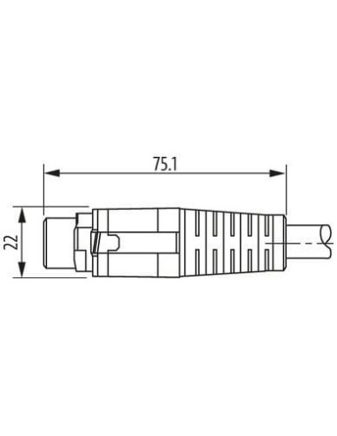 MQ15-X-Power męski 0°/MQ15-X-Power żeński 0° ekranowany 7000-P8341-P110500 | Przewody i Złącza | Eshop Dopak | Wszystko dla Prze