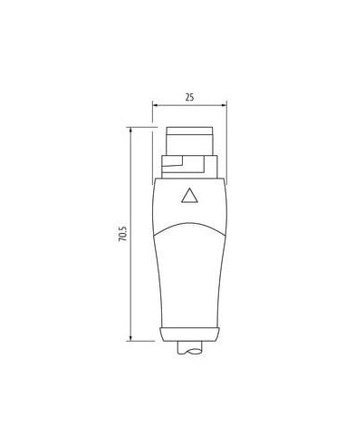 MQ15 męski 0° / MQ15 żeński 0° 7000-P8141-P630200 | Przewody i Złącza | Eshop Dopak | Wszystko dla Przemysłu