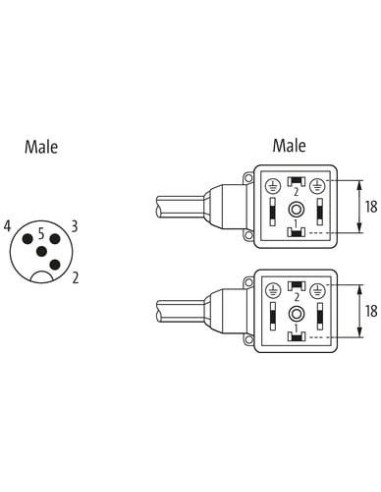Rozdzielacz Y M12 / zawór MSUD format A 18mm 7000-42401-2260200 | Przewody i Złącza | Eshop Dopak | Wszystko dla Przemysłu