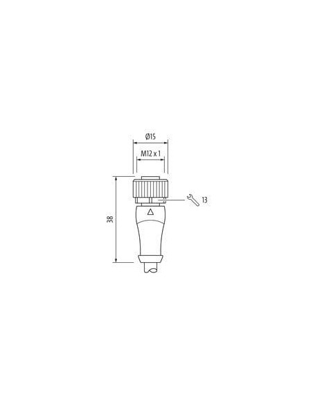 Rozdzielacz Y M12 / M12 żeński prosty 7000-40721-0330100 | Przewody i Złącza | Eshop Dopak | Wszystko dla Przemysłu