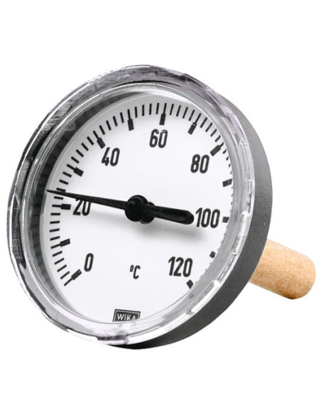 Termometr bimetaliczny fi 63mm 0-120°C, G1/2, l100mm | Przyrządy Pomiarowe | Eshop Dopak | Wszystko dla Przemysłu