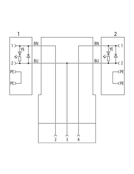 Korek zaworowy MDCY06-4s / 2x korek zaworowy format A 18 mm 7072-77536-7540150 | Przewody i Złącza | Eshop Dopak | Wszystko dla 