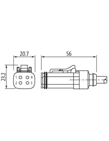 Korek zaworowy MDCY06-4s / 2x M12 żeński 0° Xtreme 7972-77561-4280050 | Przewody i Złącza | Eshop Dopak | Wszystko dla Przemysłu